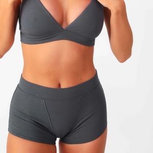 NWT: Kittenish Charcoal Boyshort